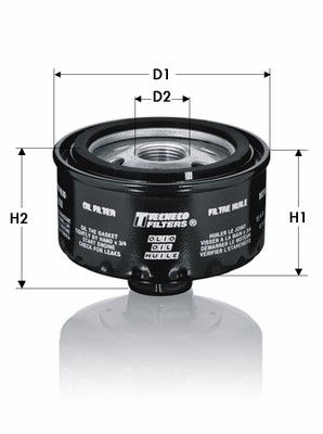 Filtr oleju TECNECO FILTERS OL650