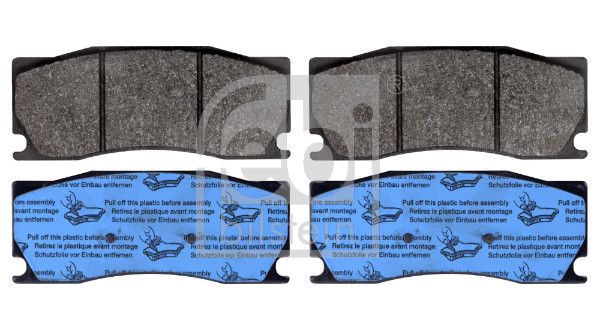 set placute frana,frana disc FEBI BILSTEIN 116093