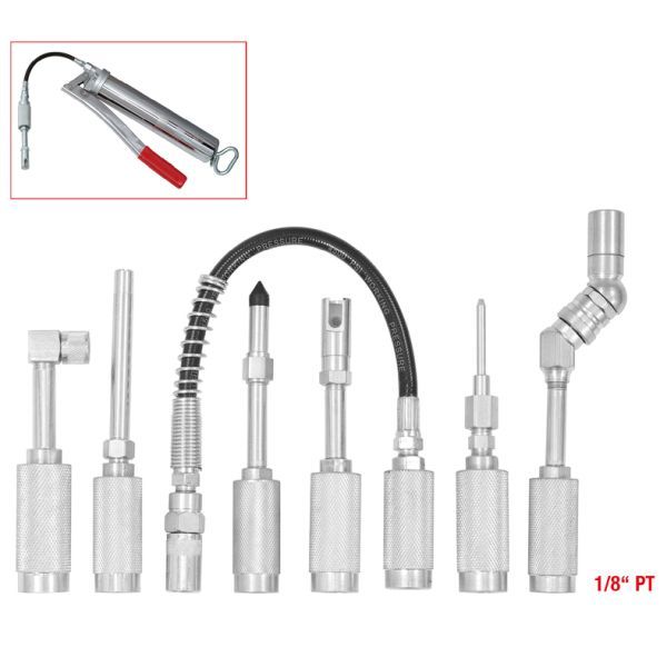 Set adaptoare, pompa ungere KS TOOLS 980.1100