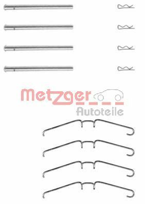 Set accesorii, placute frana METZGER 109-1155