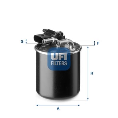Palivový filter UFI 24.148.00