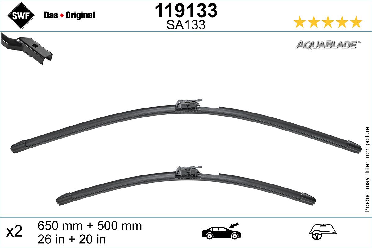 lamela stergator SWF DAS ORIGINAL AQUABLADE 119133