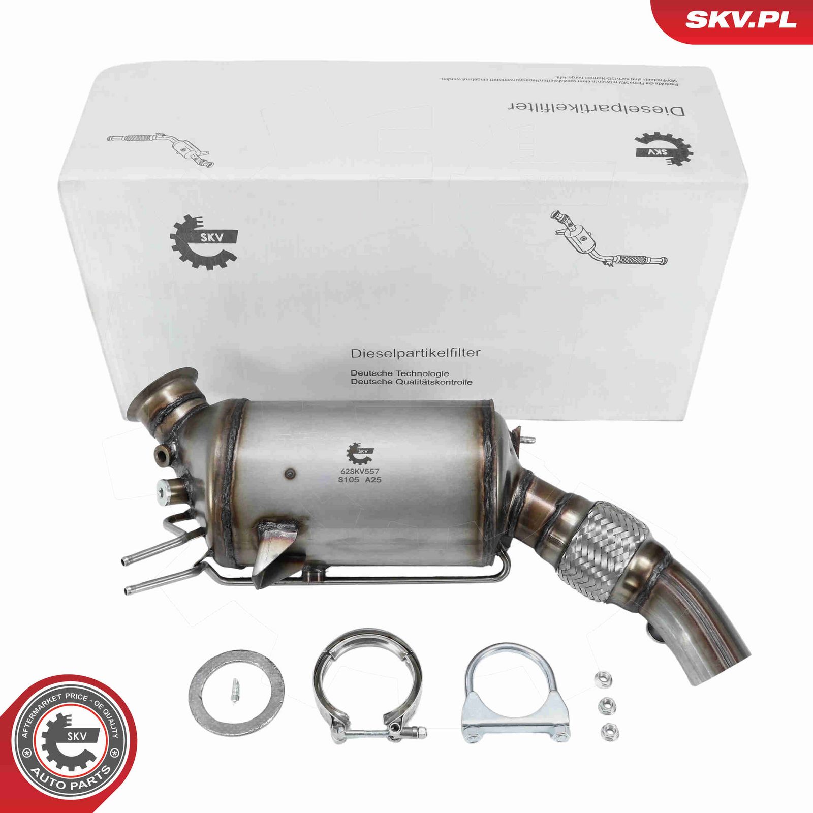 Tahma-/partikelfilter,väljalaskesüst.