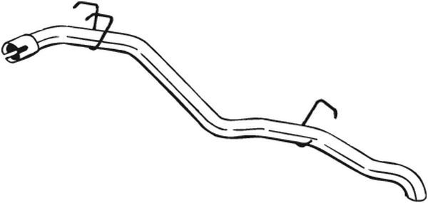 Výfuková trubka BOSAL 440-101