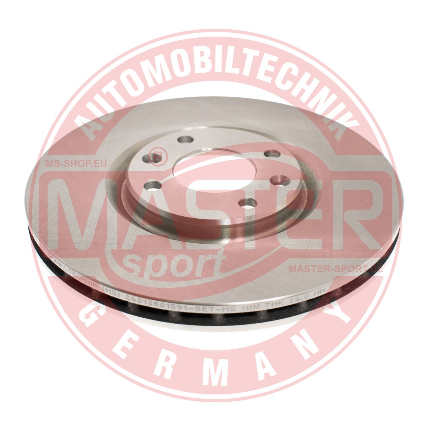 Tarcza hamulcowa MASTER-SPORT GERMANY 24012601591-PCS-MS