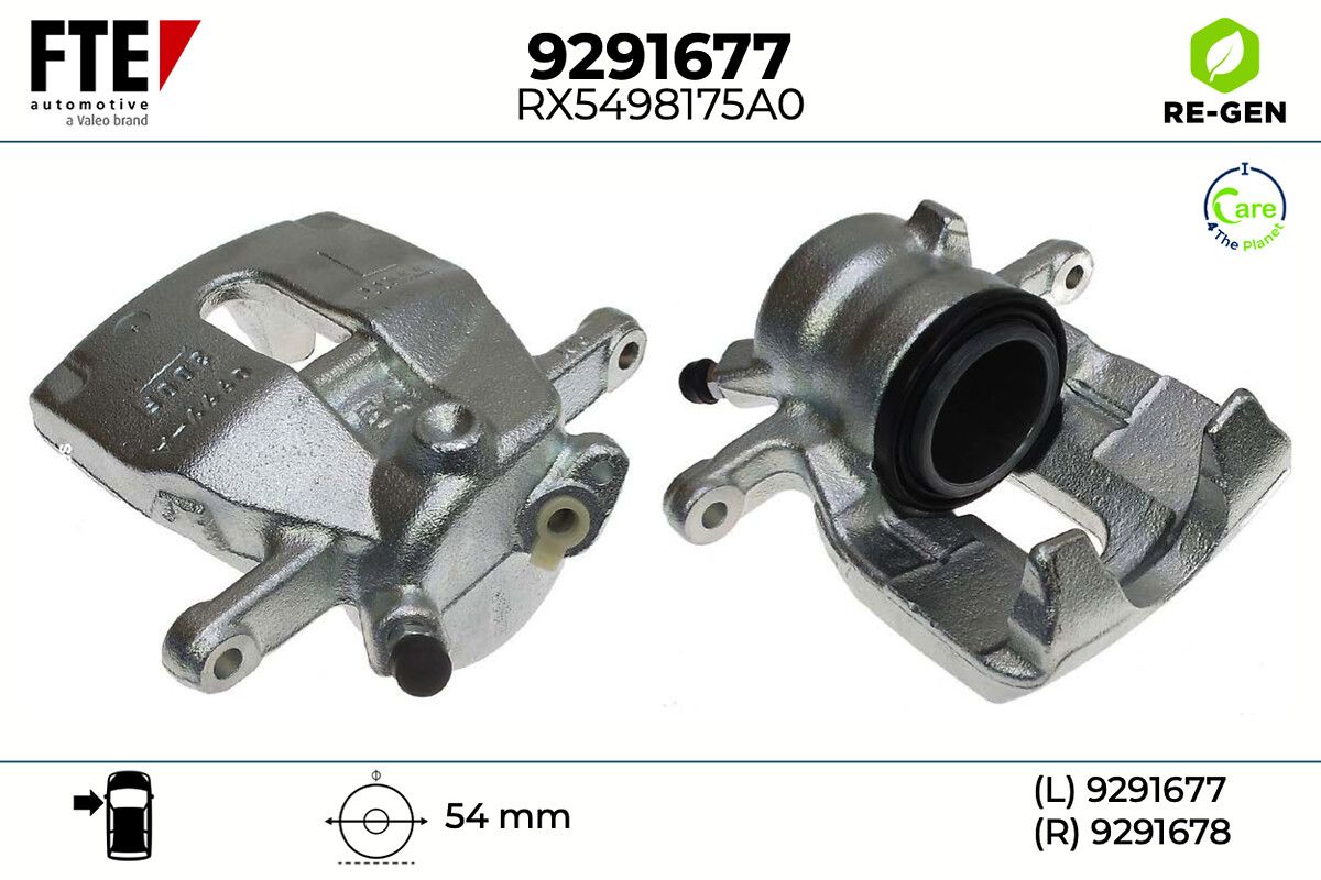 Etrier frana FTE 9291677