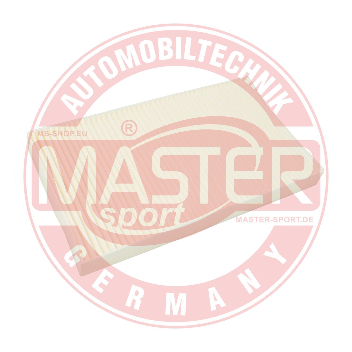 Filtr, wentylacja przestrzeni pasażerskiej MASTER-SPORT GERMANY 2951-IF-PCS-MS