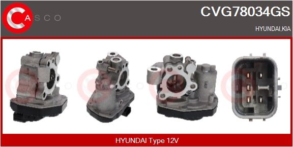 Vanne EGR 284102M419