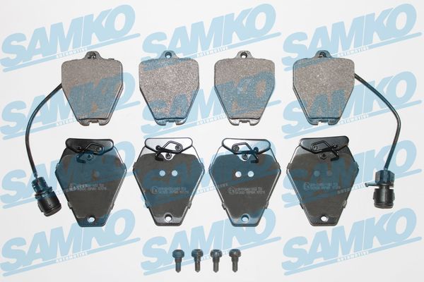 Sada brzdových destiček, kotoučová brzda SAMKO 5SP981