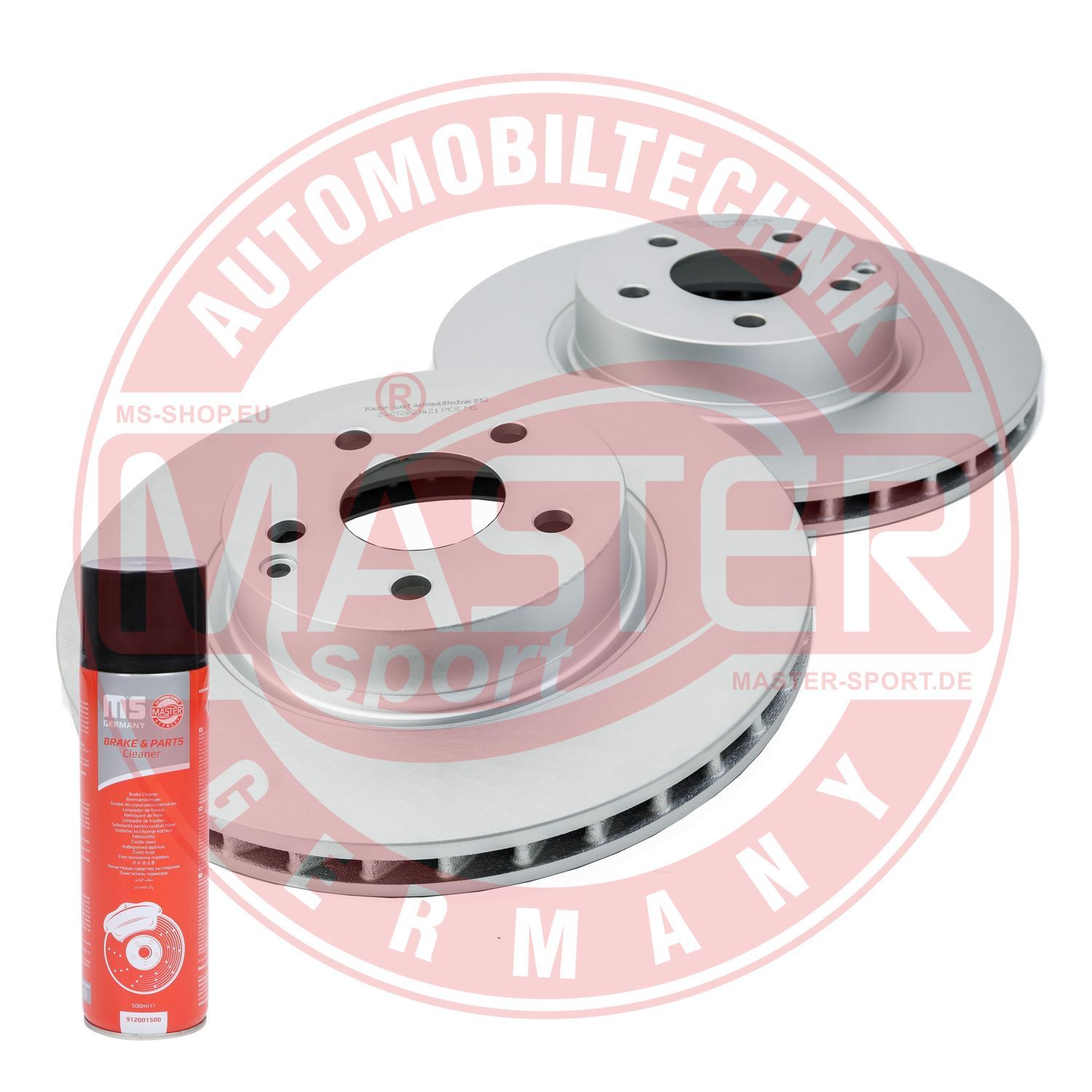Tarcza hamulcowa MASTER-SPORT GERMANY 24012801421-SET-MSP