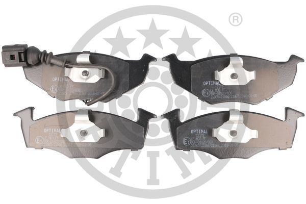 Zestaw klocków hamulcowych, hamulce tarczowe OPTIMAL BP-12172