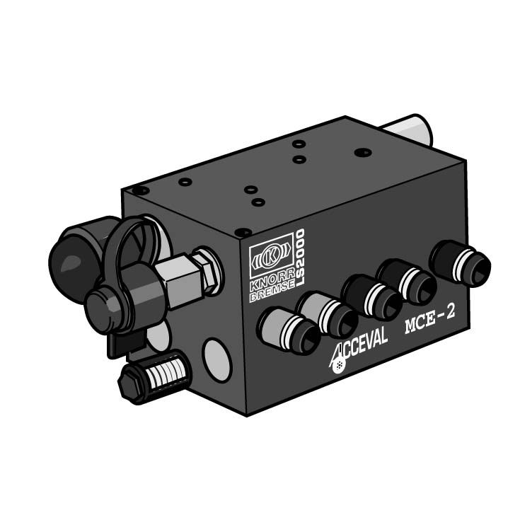 supapa,control ax ridicare aer comprimat KNORR-BREMSE LS2000