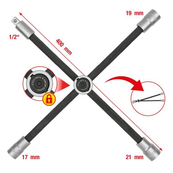 Cheie cruce KS TOOLS 518.1154