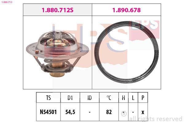 Termostat, środek chłodzący EPS 1.880.713