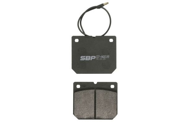 set placute frana,frana disc SBP 07-AG039