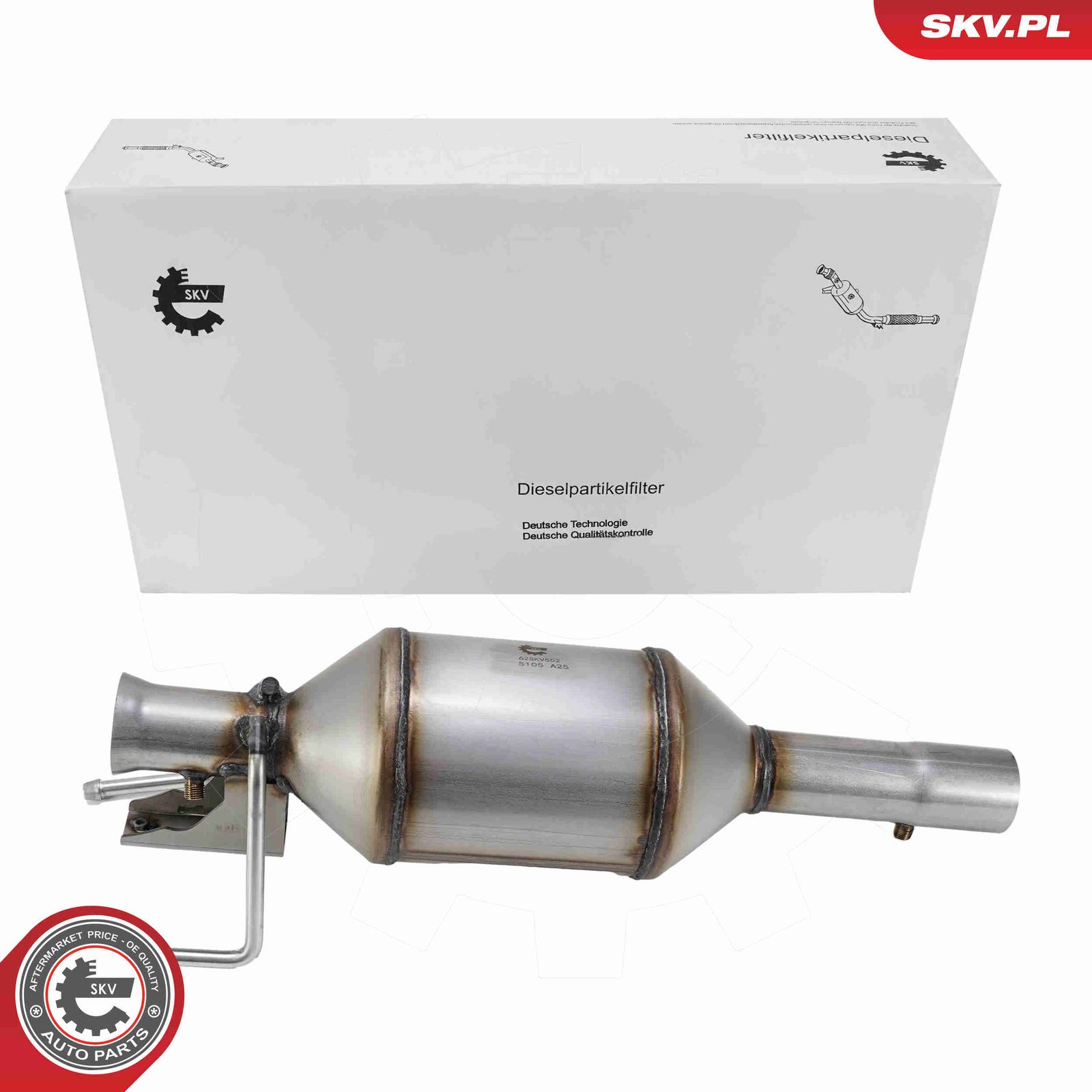 Tahma-/partikelfilter,väljalaskesüst.