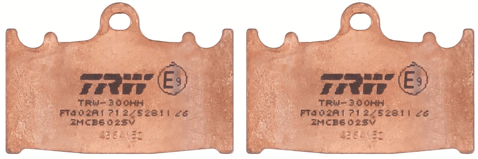set placute frana,frana disc TRW Sinter Street MCB602SV