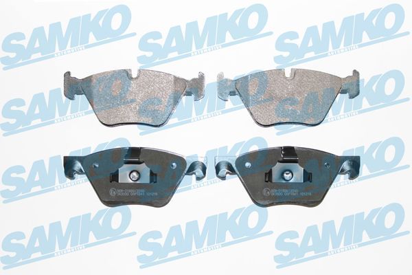 Sada brzdových destiček, kotoučová brzda SAMKO 5SP1641