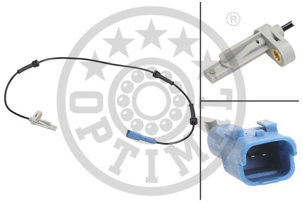 Czujnik, prędkość obrotowa koła OPTIMAL 06-S126