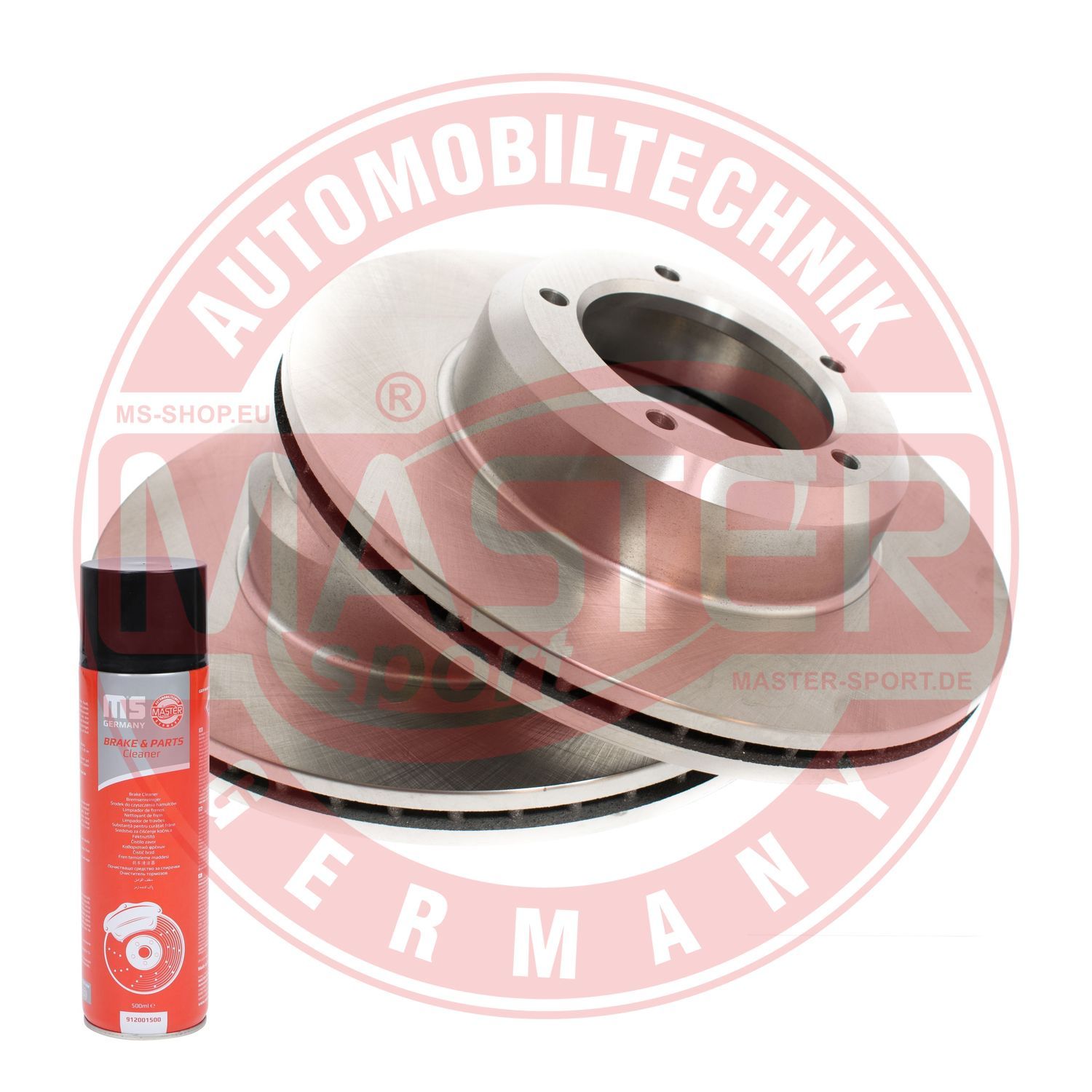 Tarcza hamulcowa MASTER-SPORT GERMANY 24012401431-SET-MSP