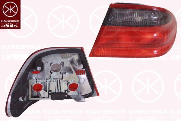 Lampa tylna zespolona KLOKKERHOLM 35270712