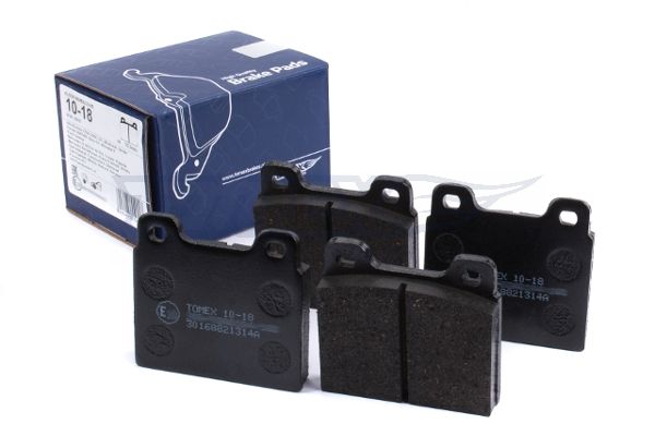 Levně Sada brzdových destiček, kotoučová brzda TOMEX Brakes 10-18
