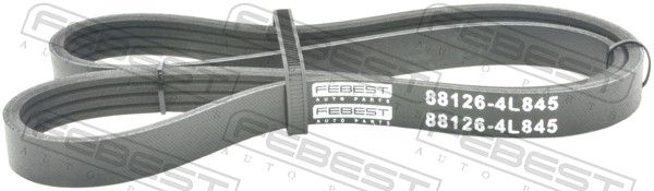 Pasek klinowy wielorowkowy FEBEST 88126-4L845