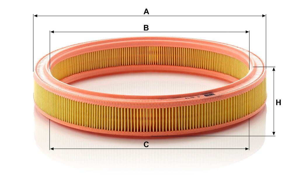 Levně Vzduchový filtr MANN-FILTER C 3034