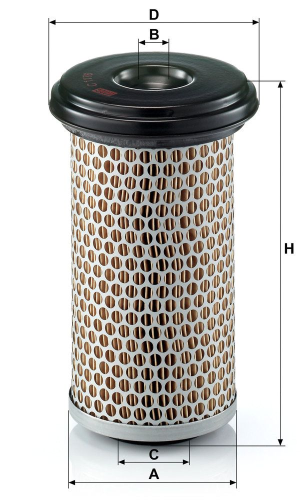 Levně Vzduchový filtr MANN-FILTER C 1176
