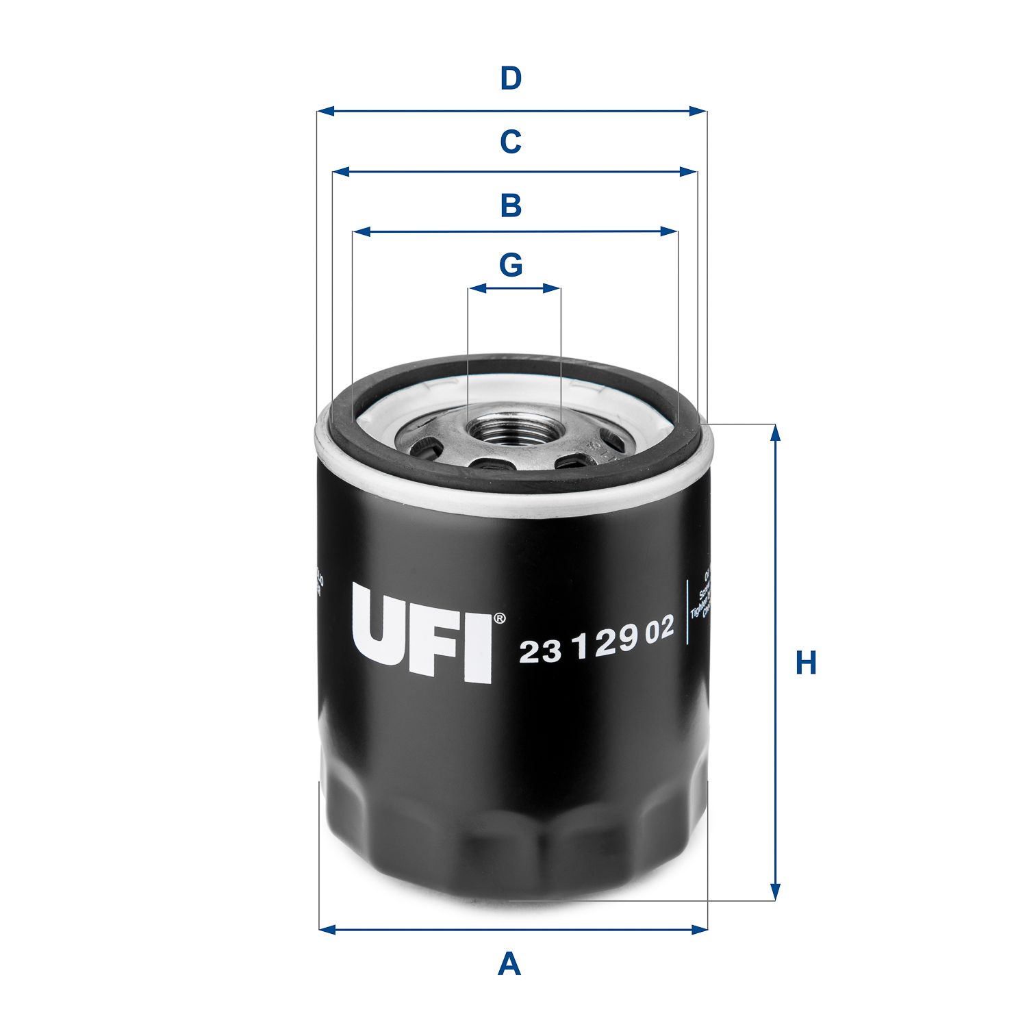 Olejový filter UFI 23.129.02