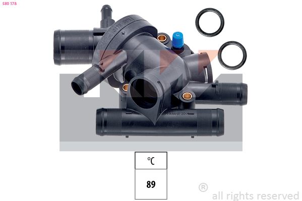 Termostat, środek chłodzący KW 580 178