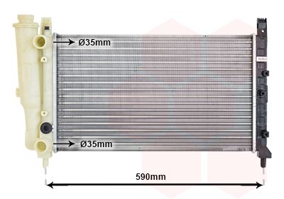 Radiateur, refroidissement du moteur