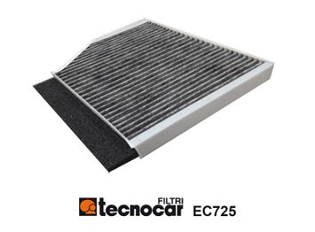 Filtr, wentylacja przestrzeni pasażerskiej TECNOCAR EC725