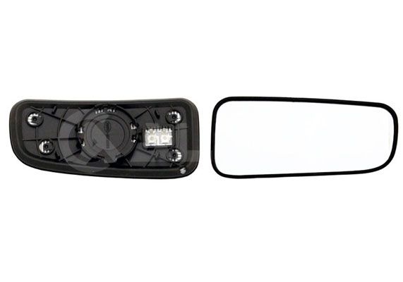 Sticla oglinda, oglinda retrovizoare exterioara ALKAR 6452689