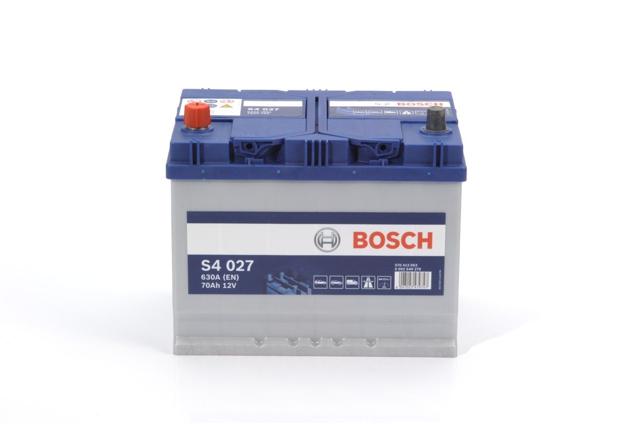 Autobaterie Bosch S4, 12V, 70Ah, 630A, 0 092 S40 270