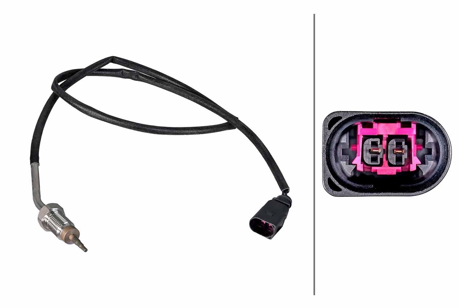 czujnik, temperatura spalin HELLA 6PT358226-611