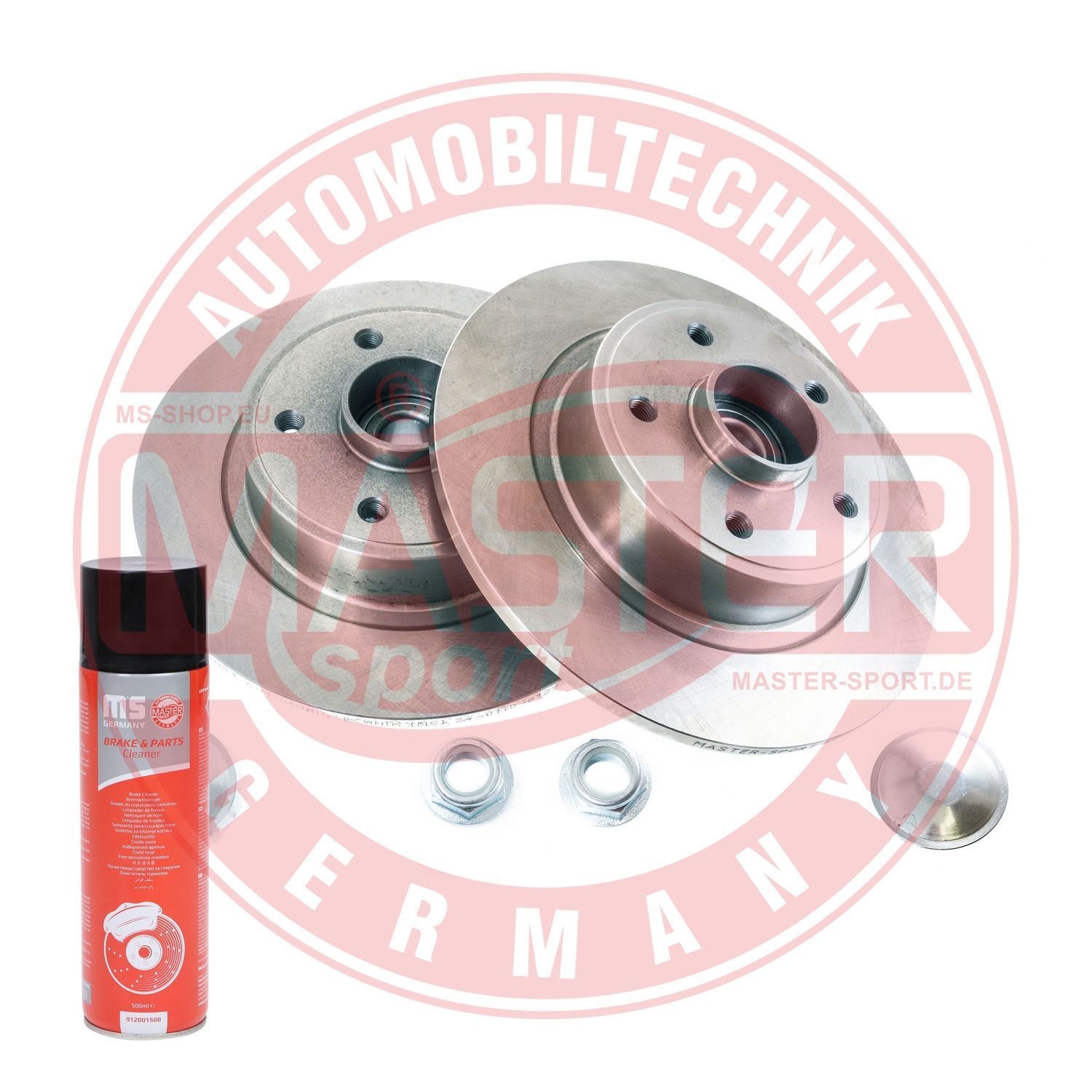 Tarcza hamulcowa MASTER-SPORT GERMANY 2401106127B-SET-MSP