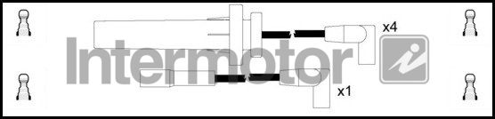 Zestaw przewodów zapłonowych INTERMOTOR 76009