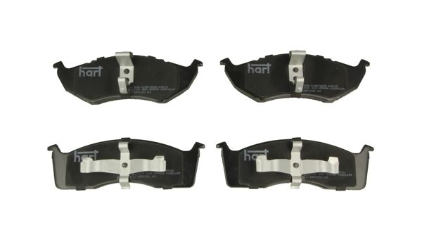 Zestaw klocków hamulcowych, hamulce tarczowe HART 215 268