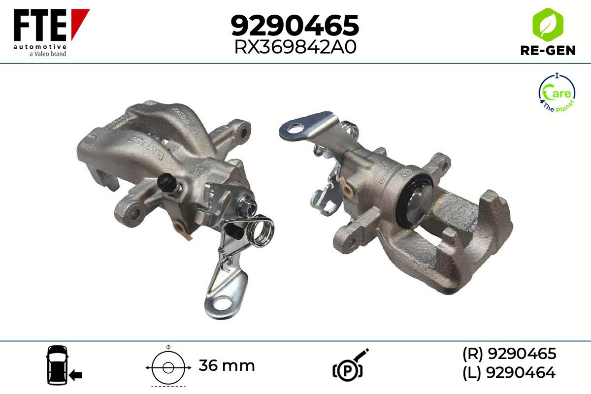 Etrier frana FTE 9290465