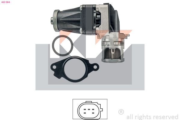 Zawór AGR KW 463064