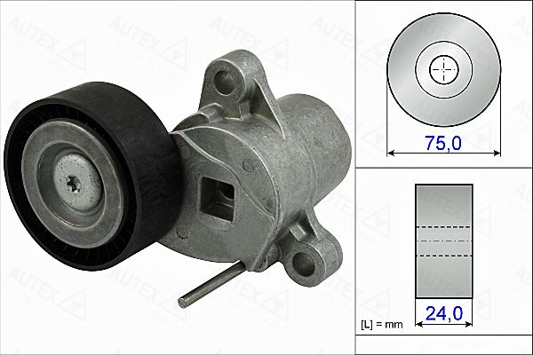 Napinacz paska klinowego wielorowkowego AUTEX 654993