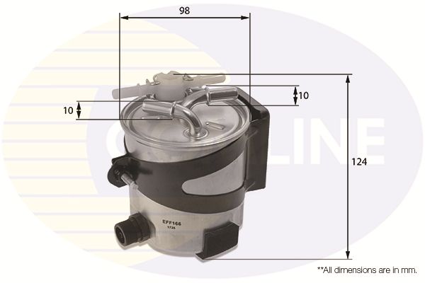 Filtr paliwa COMLINE EFF166