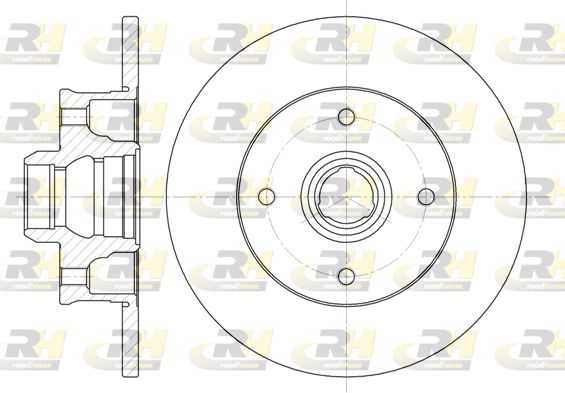 Tarcza hamulcowa ROADHOUSE 6024.00