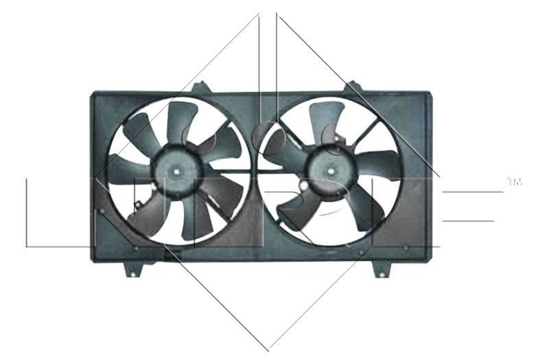 Ventilátor chladenia motora NRF 47426