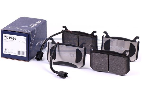 Levně Sada brzdových destiček, kotoučová brzda TOMEX Brakes 19-56