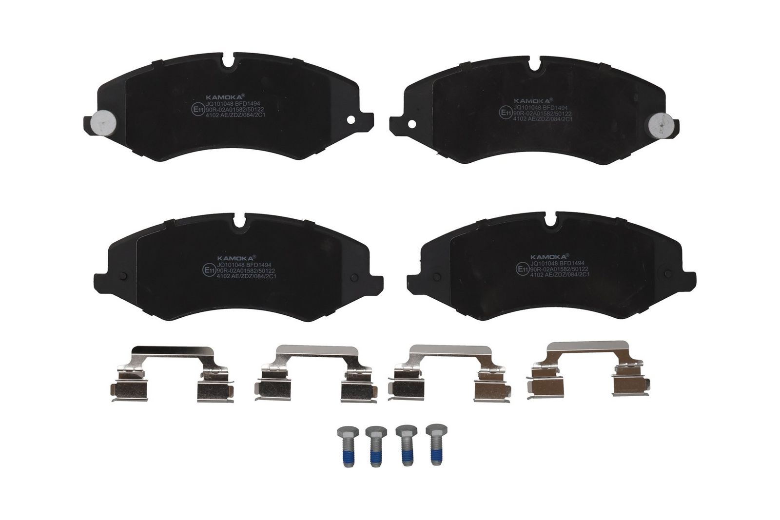 set placute frana,frana disc KAMOKA JQ101048