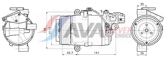 Компрессор, кондиционер