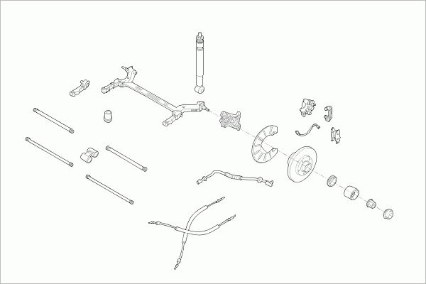 Układ kierowniczy SACHS RENAU-19II-RS001