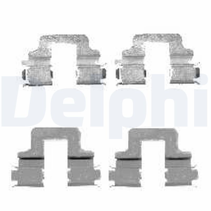 Zestaw akcesoriów, klocki hamulcowe DELPHI LX0480